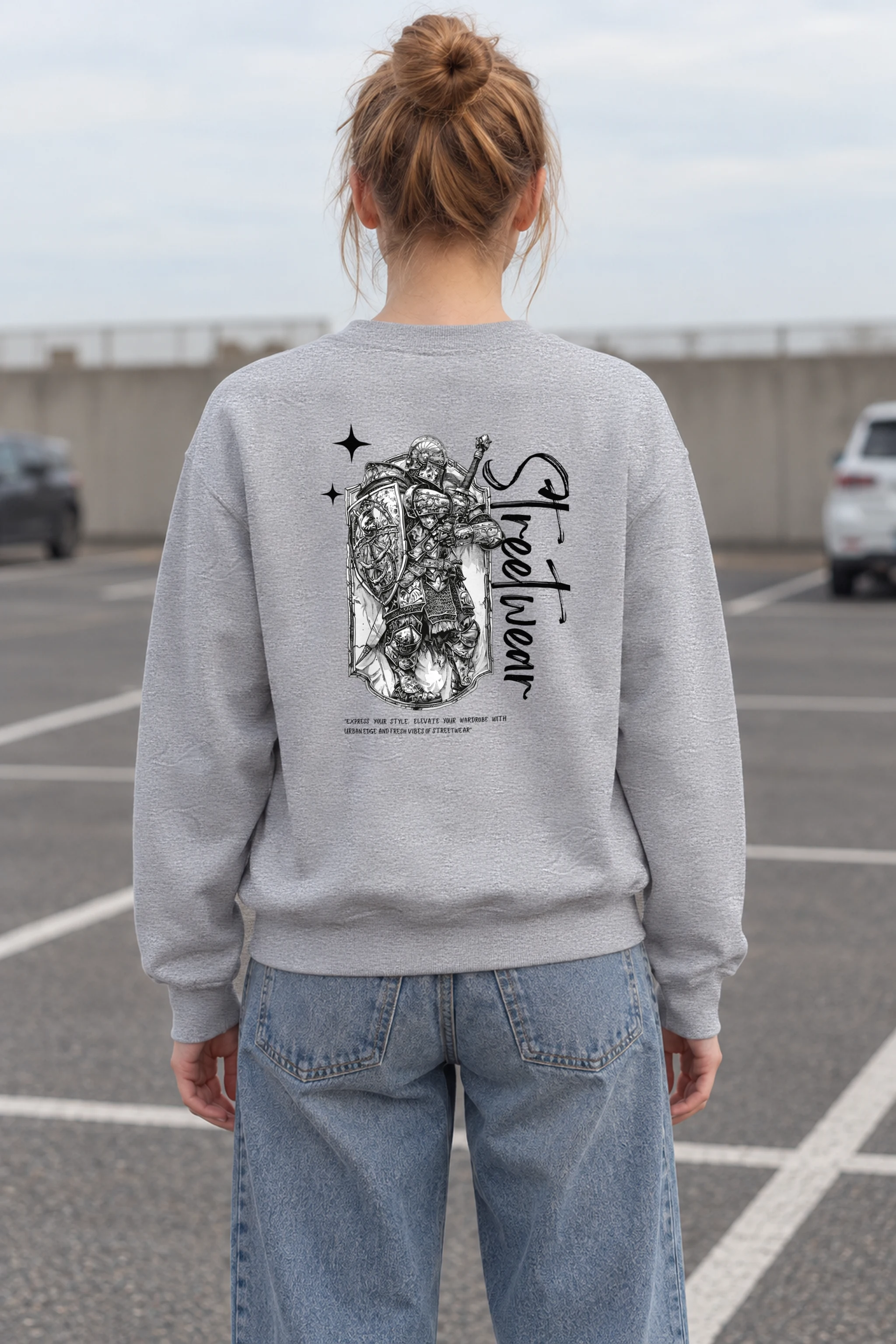 "Urban Knight" 1 Crewneck Sweatshirt