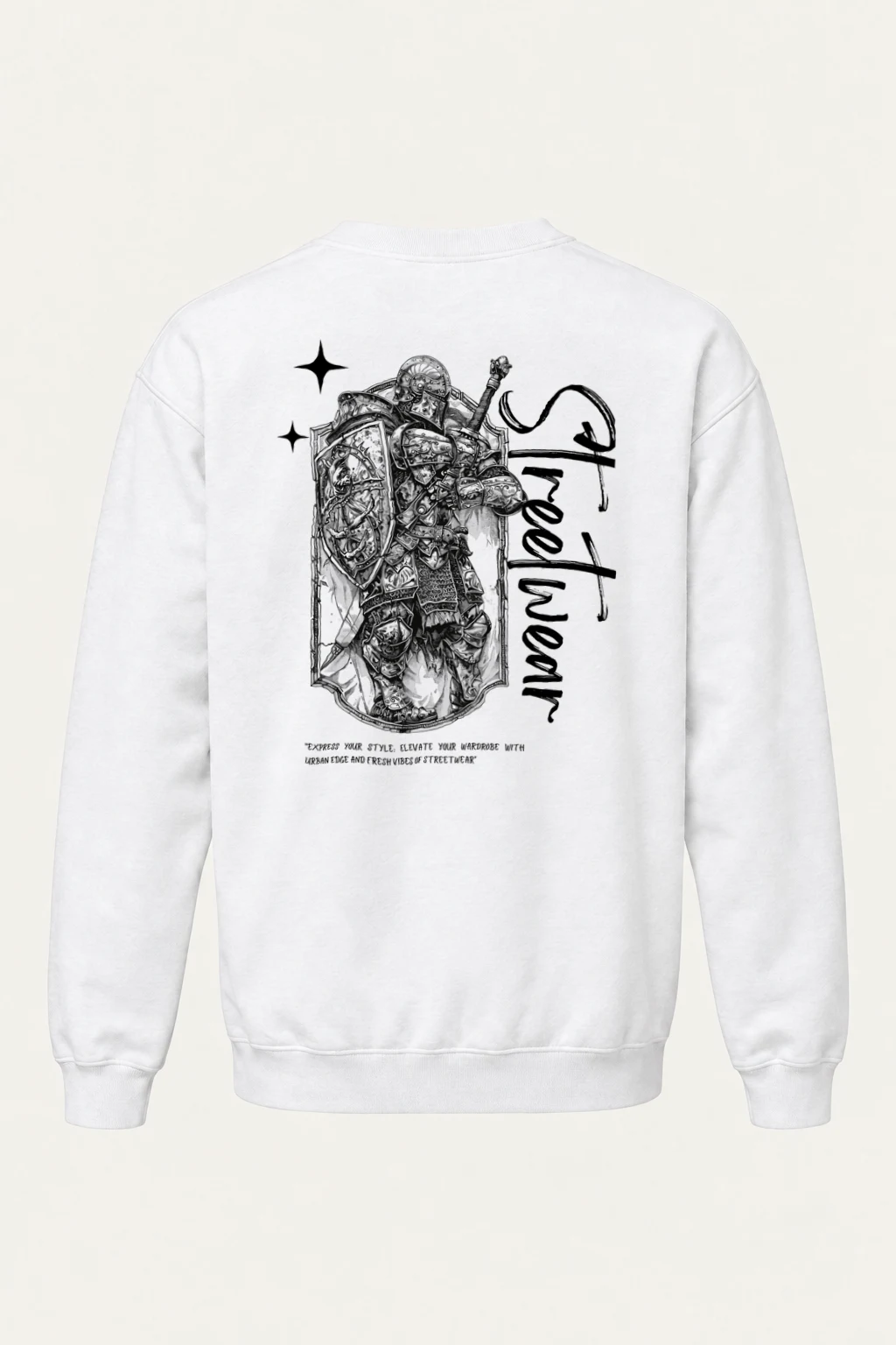 "Urban Knight" Heavy Blend Unisex Crewneck Sweatshirt | Gildan 18000