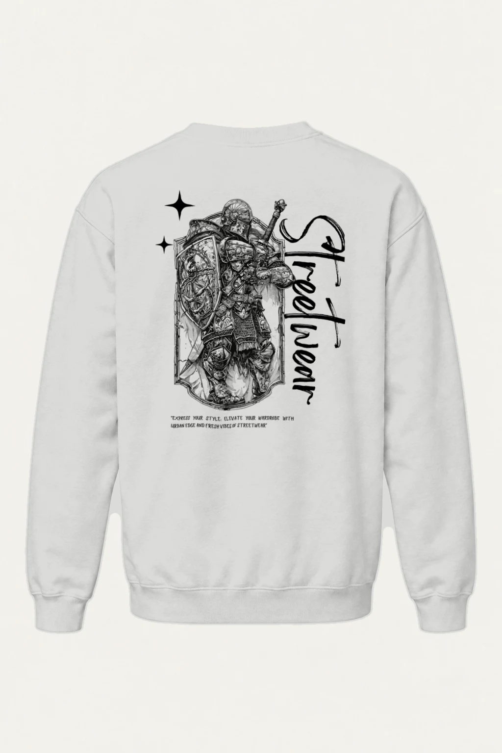 "Urban Knight" Heavy Blend Unisex Crewneck Sweatshirt | Gildan 18000