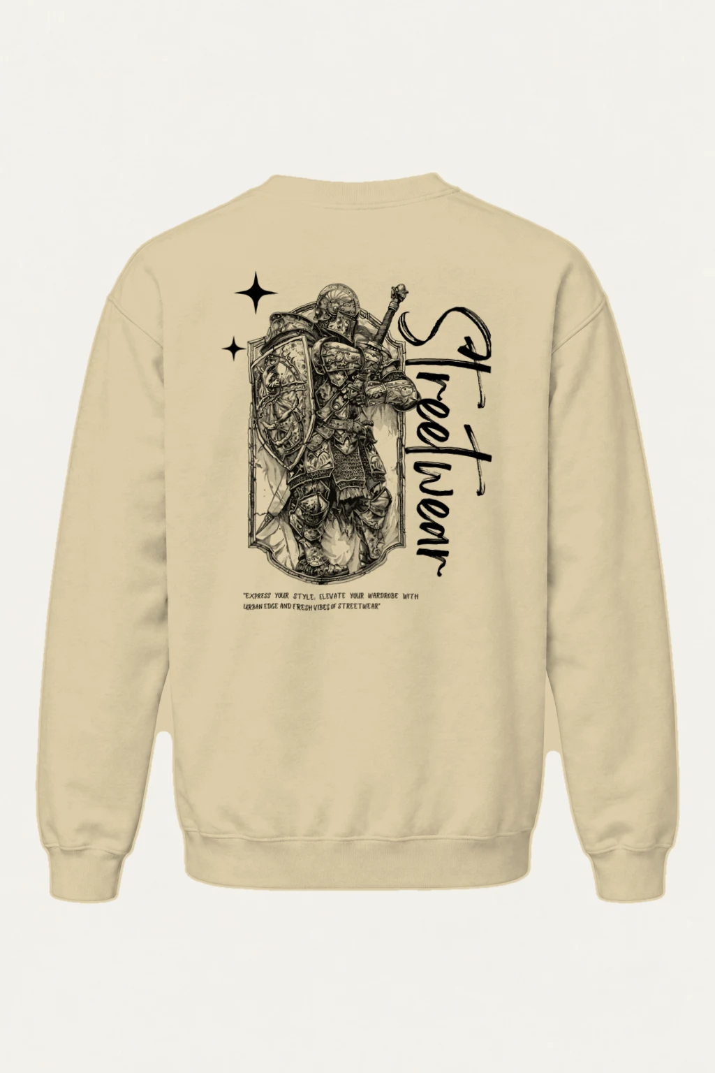 "Urban Knight" Heavy Blend Unisex Crewneck Sweatshirt | Gildan 18000
