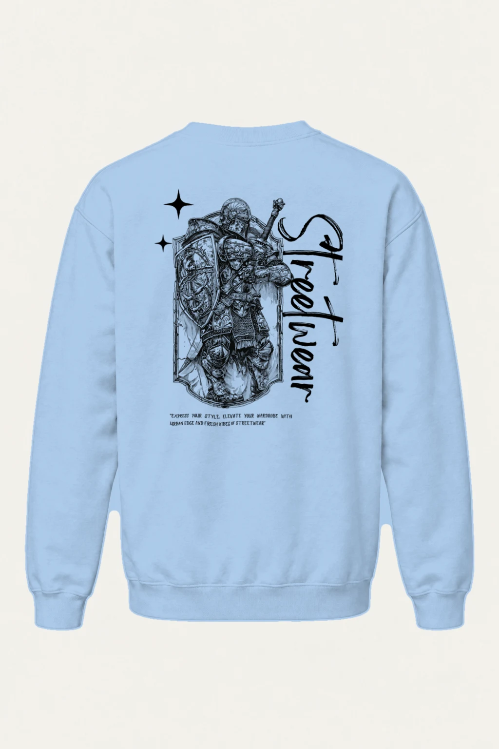 "Urban Knight" Heavy Blend Unisex Crewneck Sweatshirt | Gildan 18000