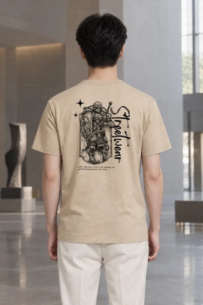 "Urban Knight" Heavyweight Unisex Crewneck T-shirt | Gildan 5000