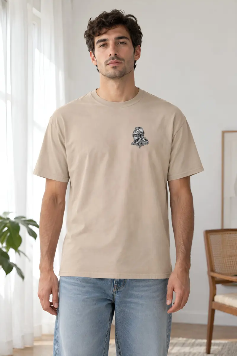 "Urban Knight" Heavyweight Unisex Crewneck T-shirt