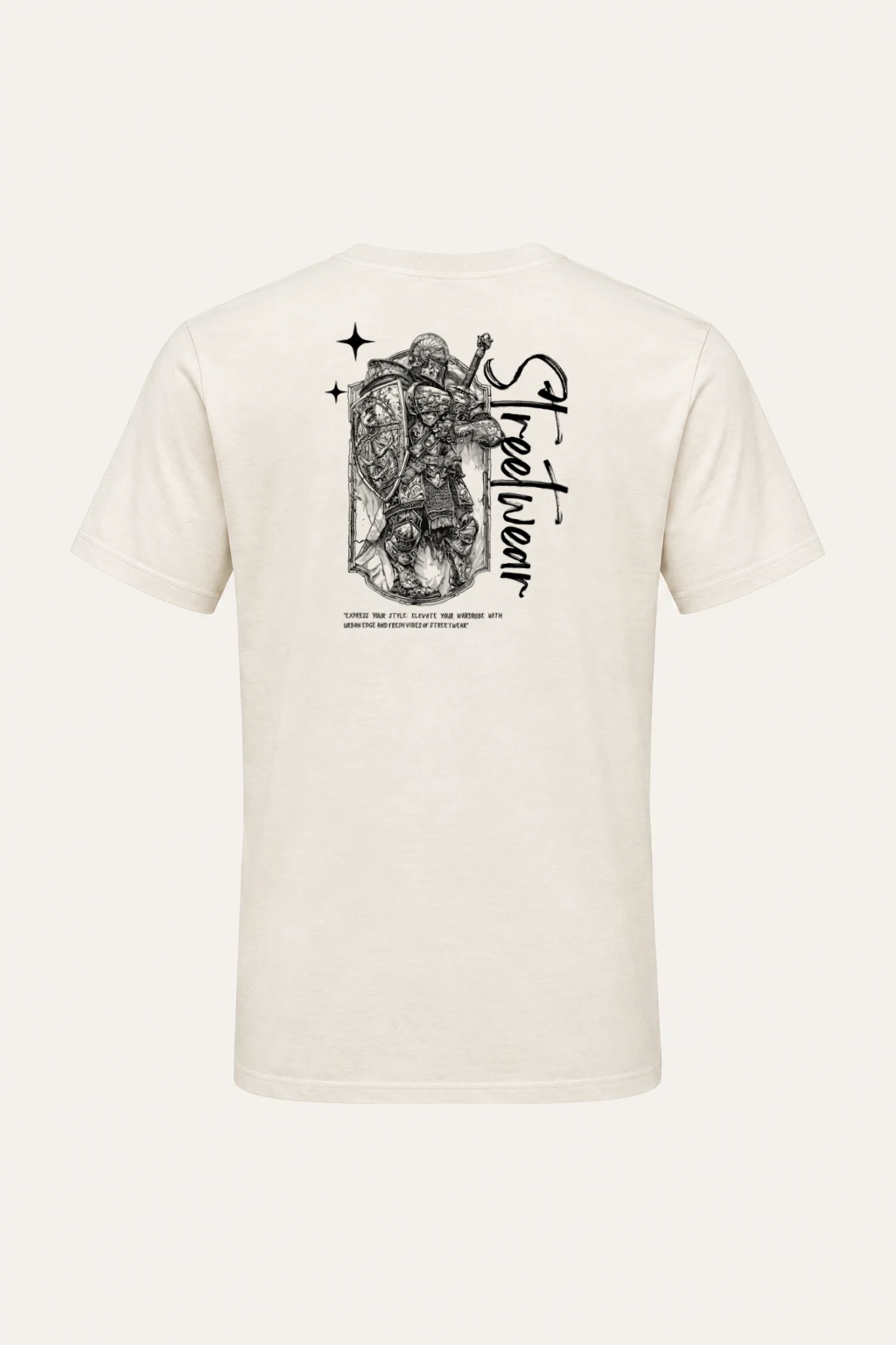"Urban Knight" Heavyweight Unisex Crewneck T-shirt | Gildan 5000