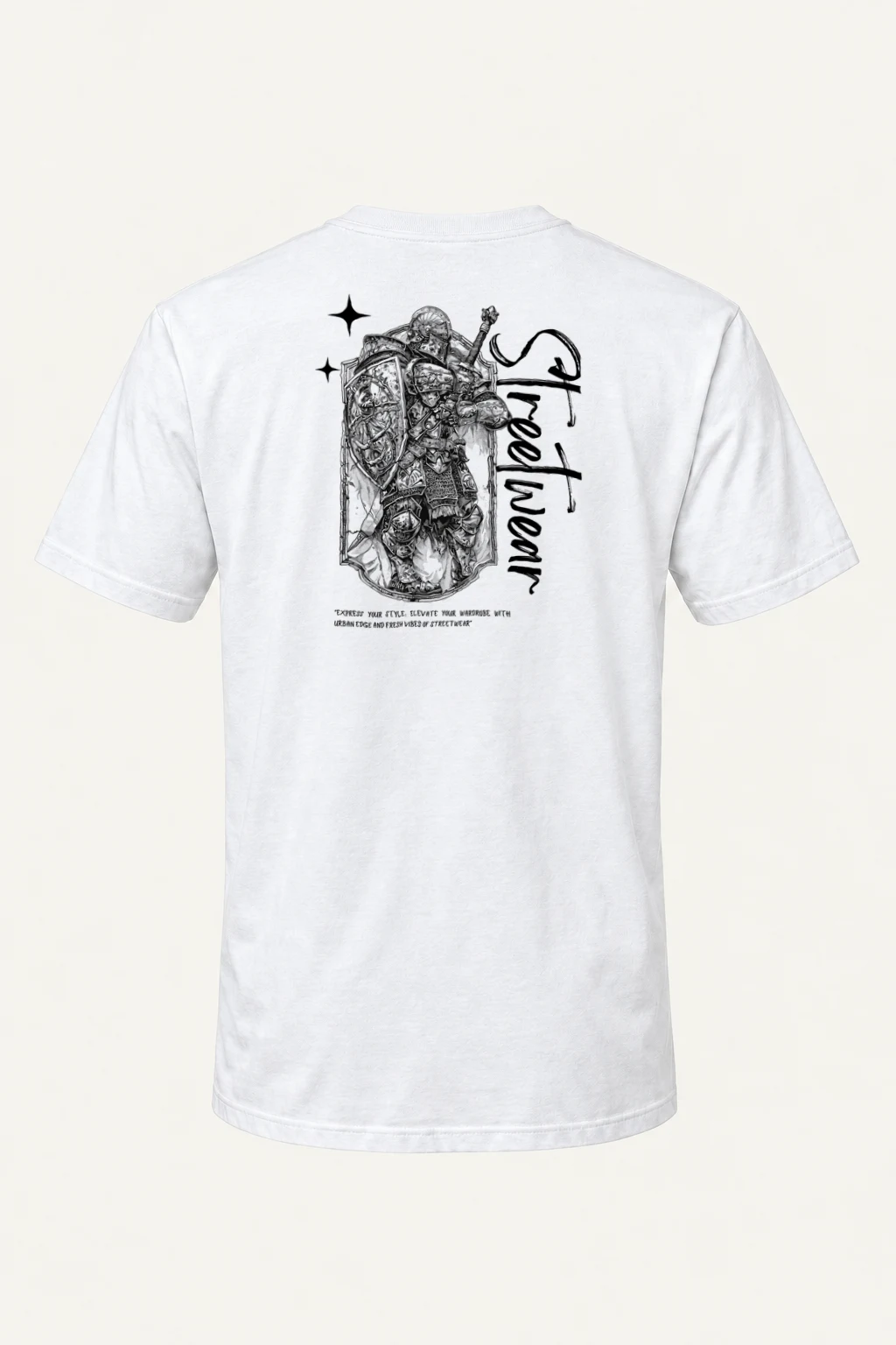 "Urban Knight" Heavyweight Unisex Crewneck T-shirt | Gildan 5000