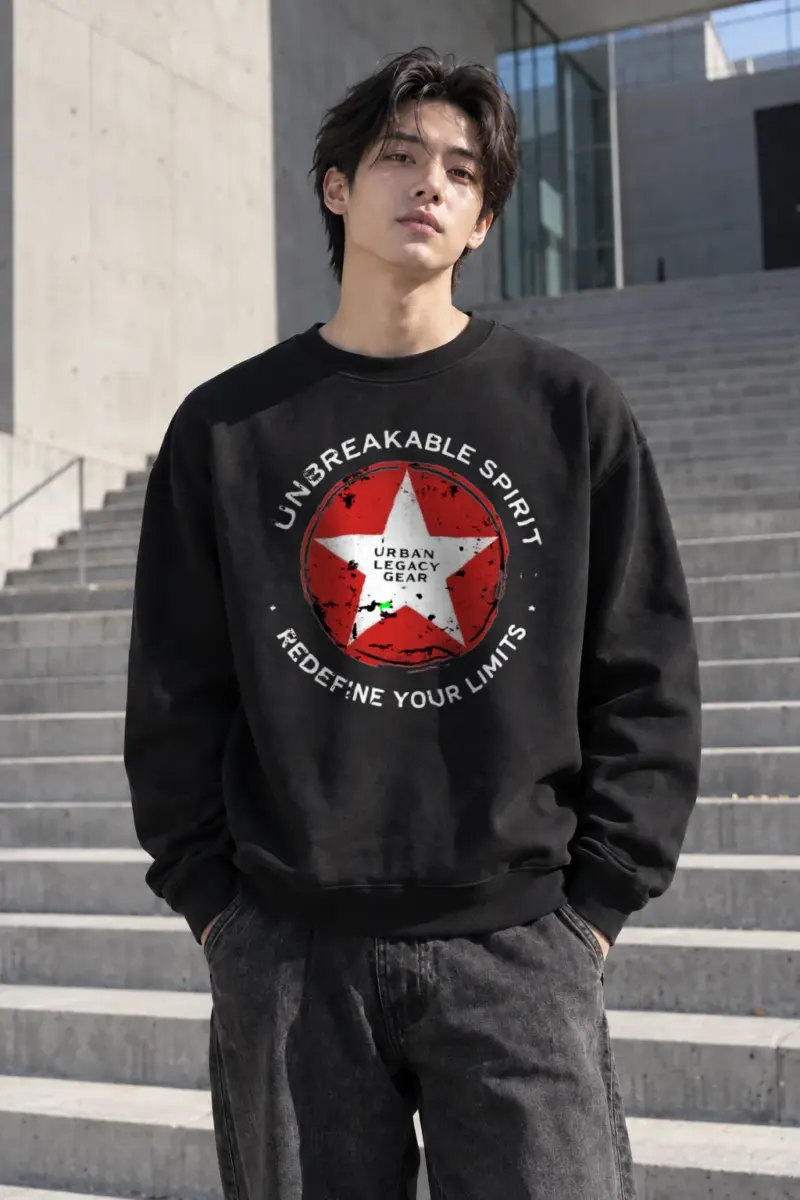 “Urban Legacy Gear” Heavy Blend Unisex Crewneck Sweatshirt | Gildan 18000