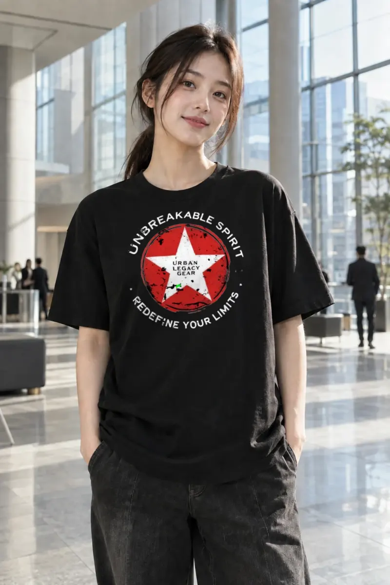 “Urban Legacy Gear” Heavyweight Unisex Crewneck T-shirt | Gildan 5000