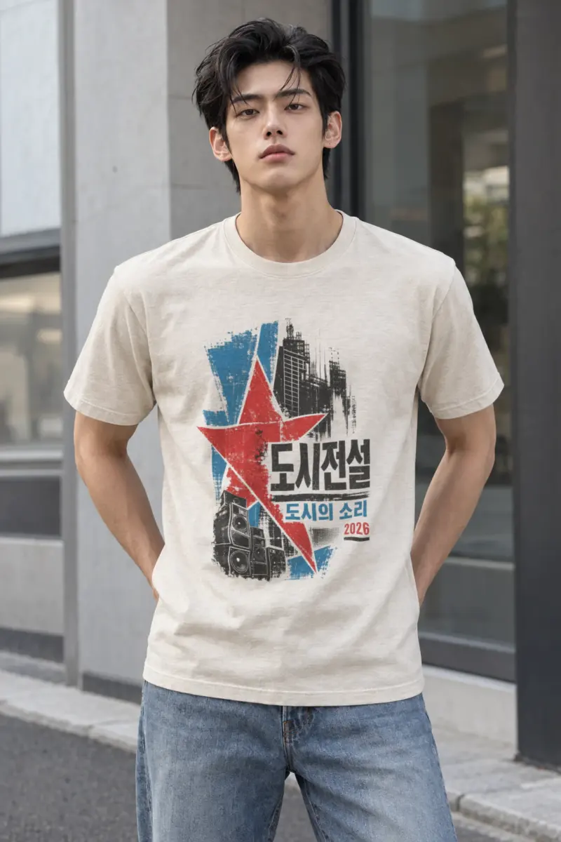 "Urban Legend Speakers" Heavyweight Unisex Crewneck T-shirt