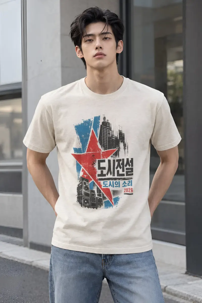 "Urban Legend Speakers" Heavyweight Unisex Crewneck T-shirt