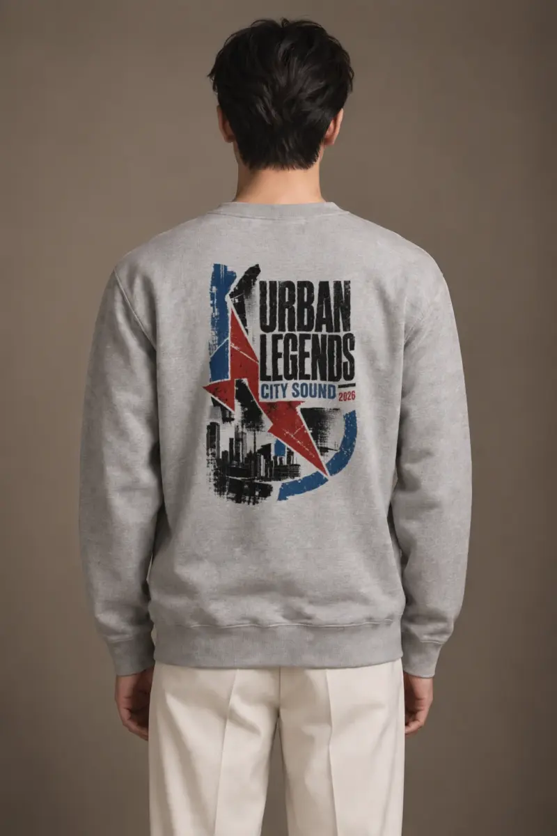 "Urban Legends City Sound" Heavy Blend Unisex Crewneck Sweatshirt | Gildan 18000
