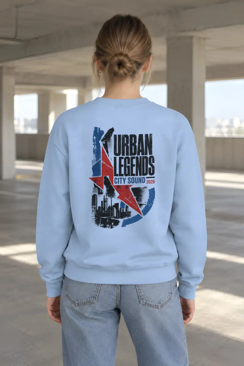 "Urban Legends City Sound" Heavy Blend Unisex Crewneck Sweatshirt