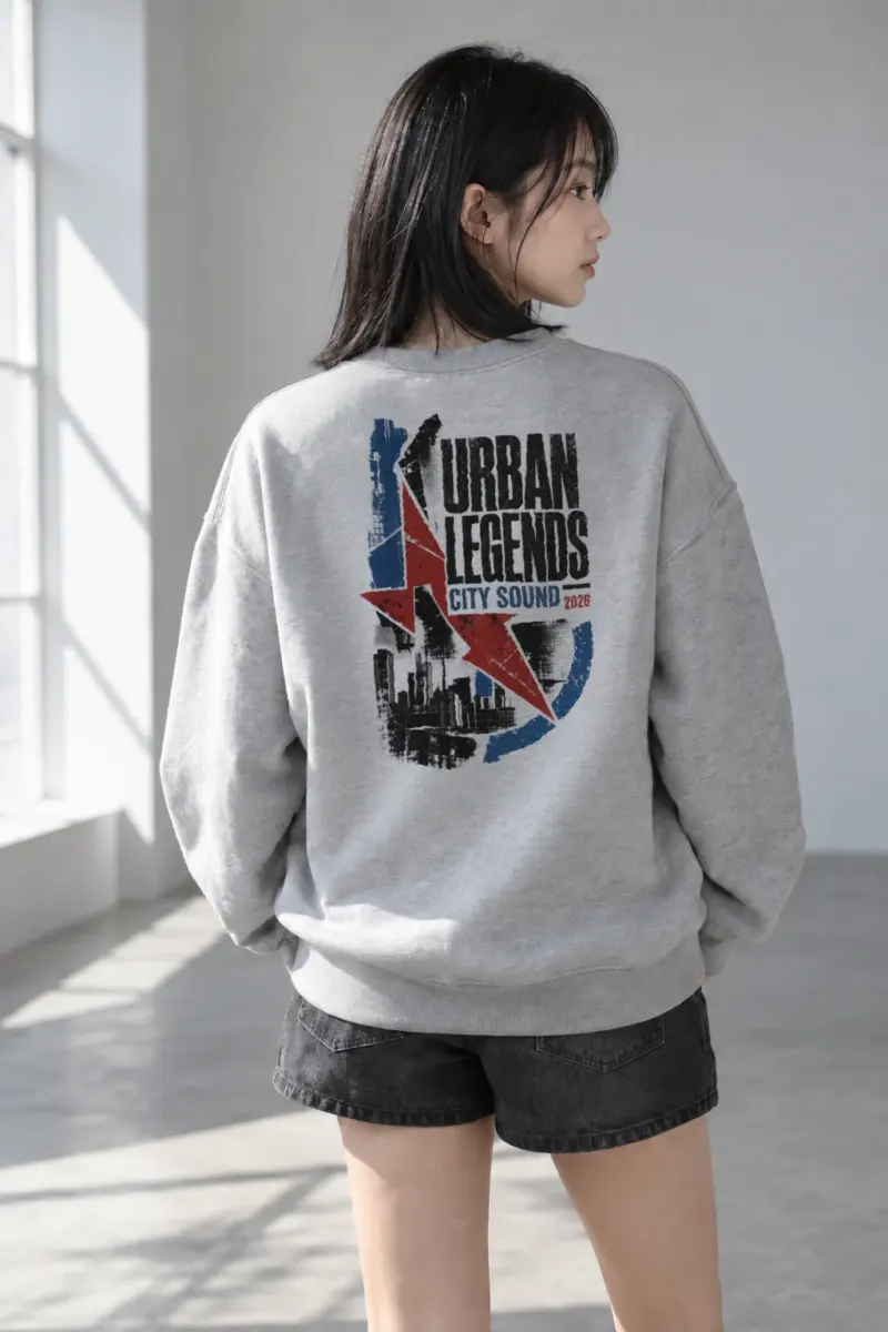 "Urban Legends City Sound" Heavy Blend Unisex Crewneck Sweatshirt | Gildan 18000