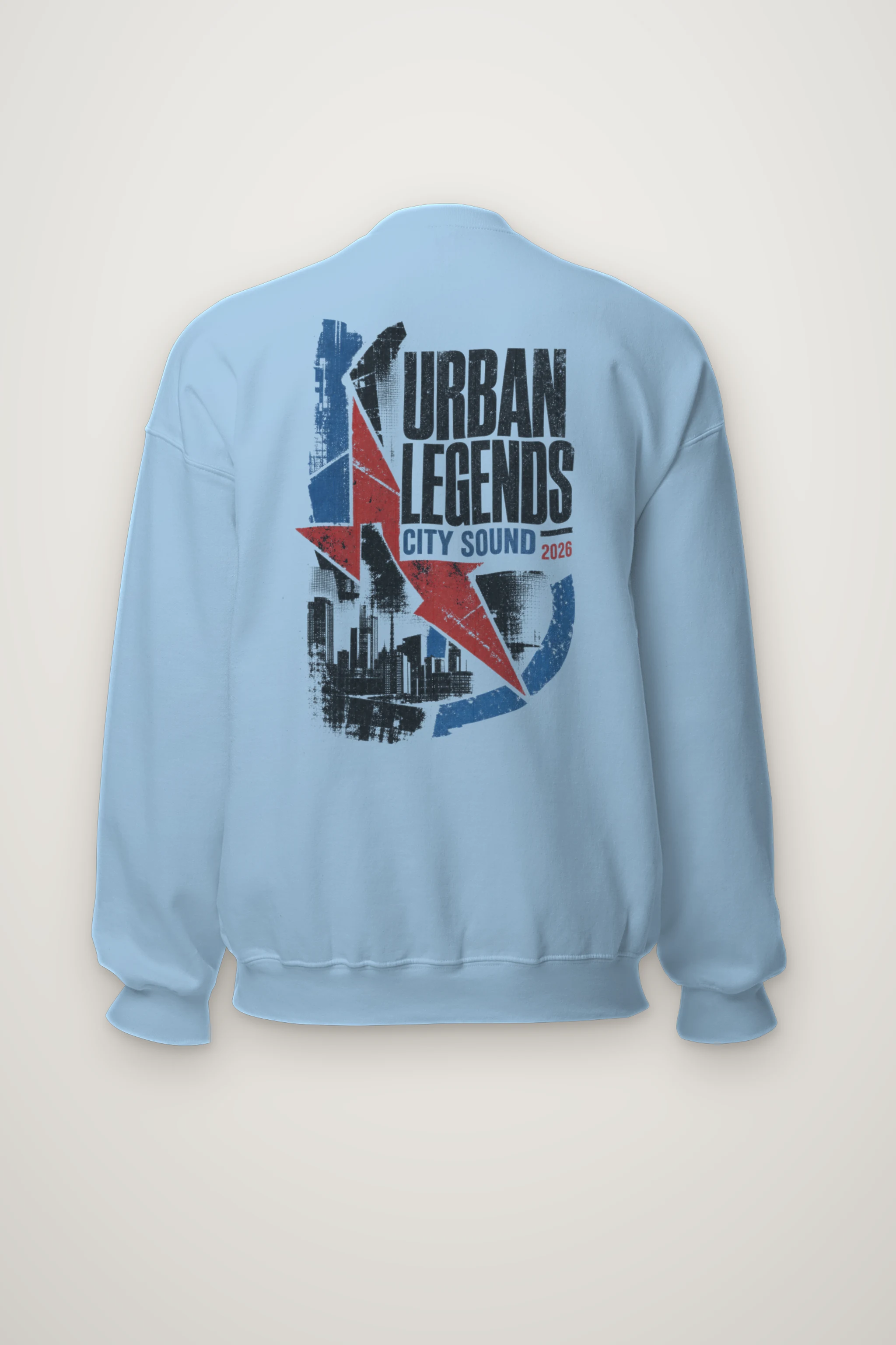 "Urban Legends City Sound" Heavy Blend Unisex Crewneck Sweatshirt