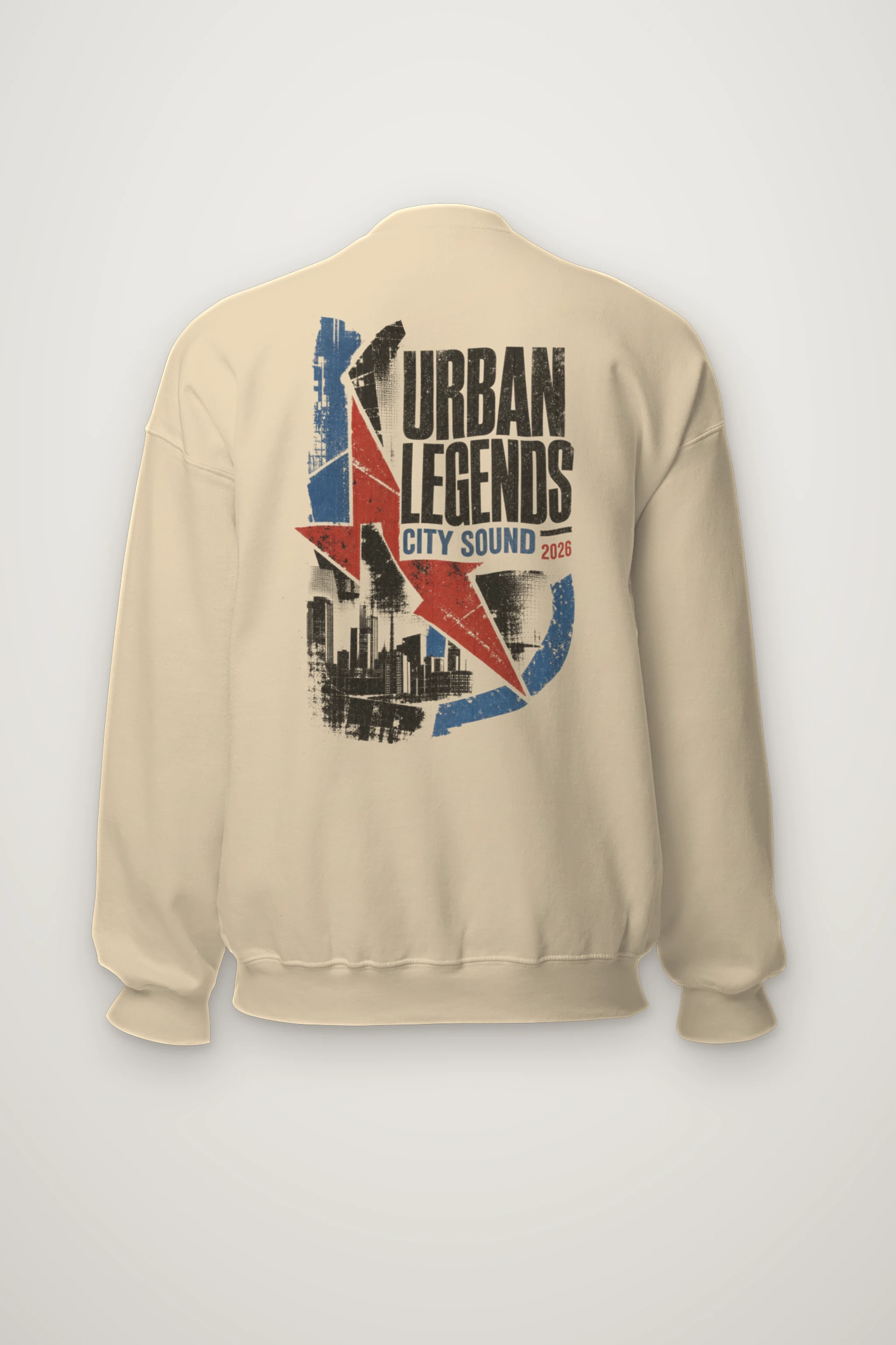 "Urban Legends City Sound" Heavy Blend Unisex Crewneck Sweatshirt