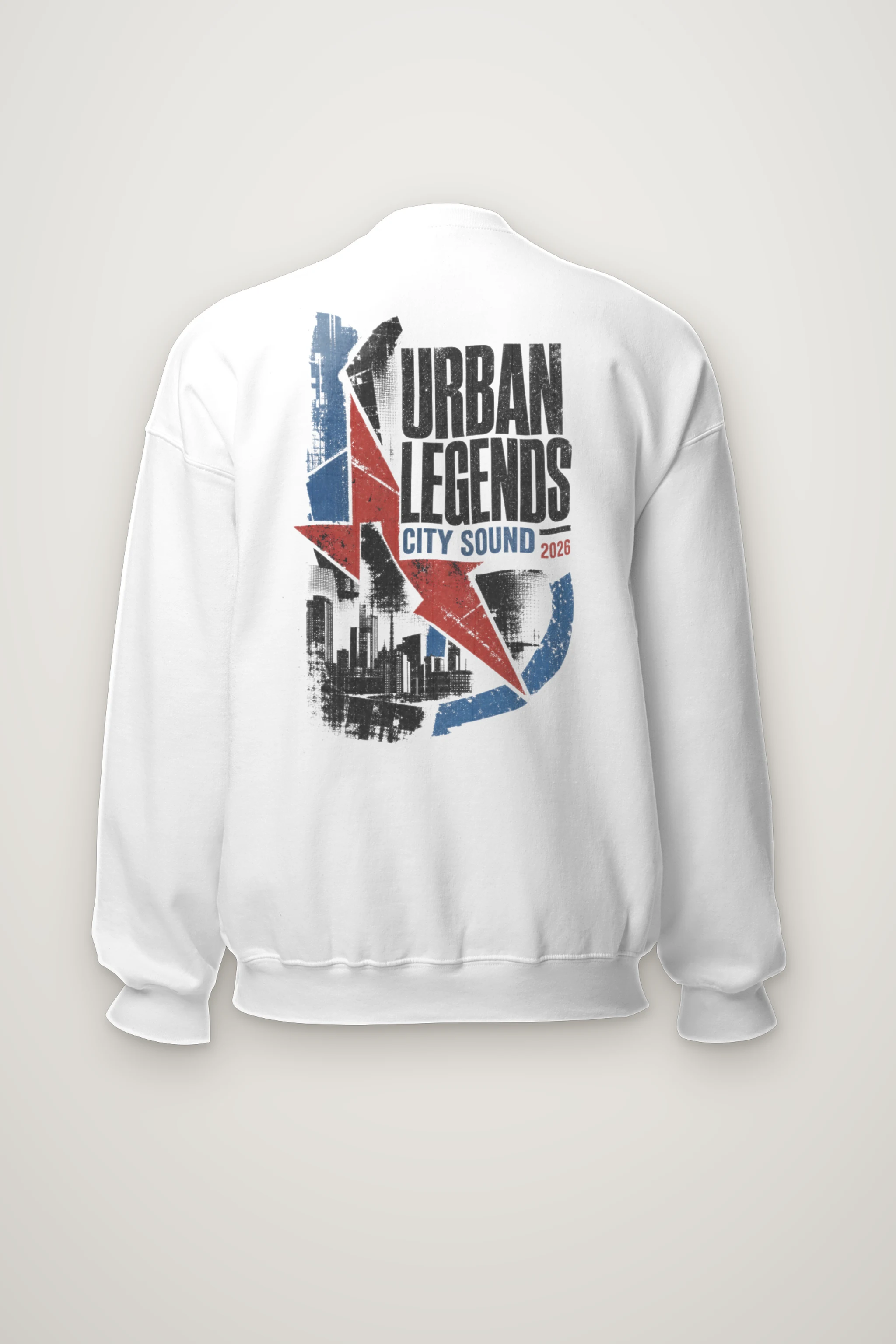 "Urban Legends City Sound" Heavy Blend Unisex Crewneck Sweatshirt