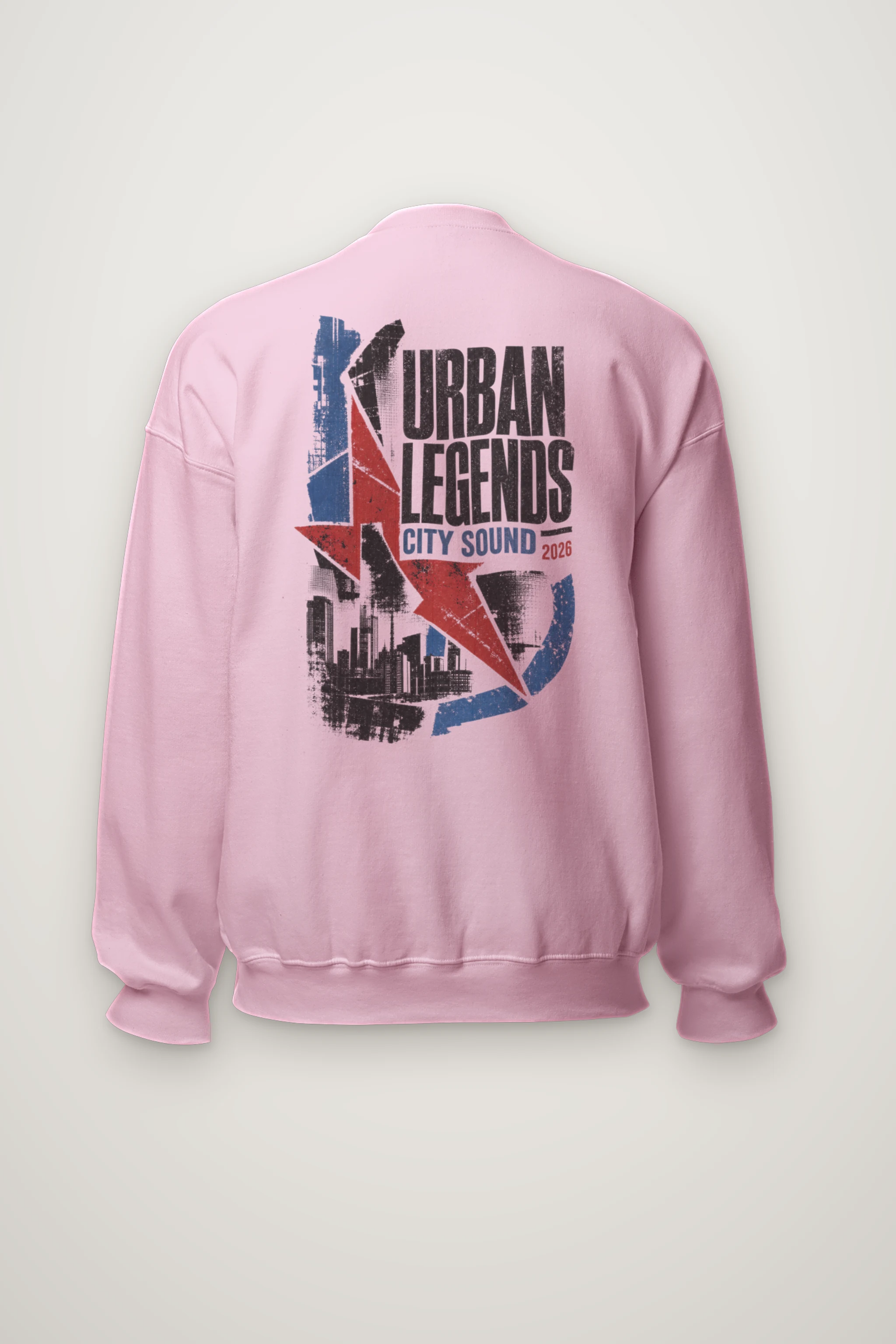 "Urban Legends City Sound" Heavy Blend Unisex Crewneck Sweatshirt
