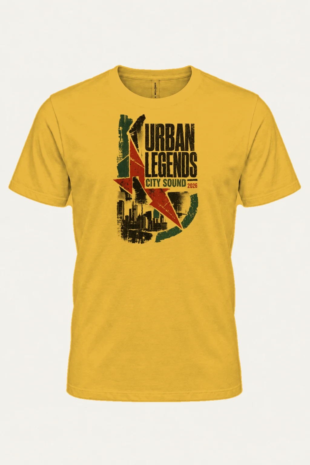 "Urban Legends City Sound" Heavyweight Unisex Crewneck T-shirt | Gildan 5000