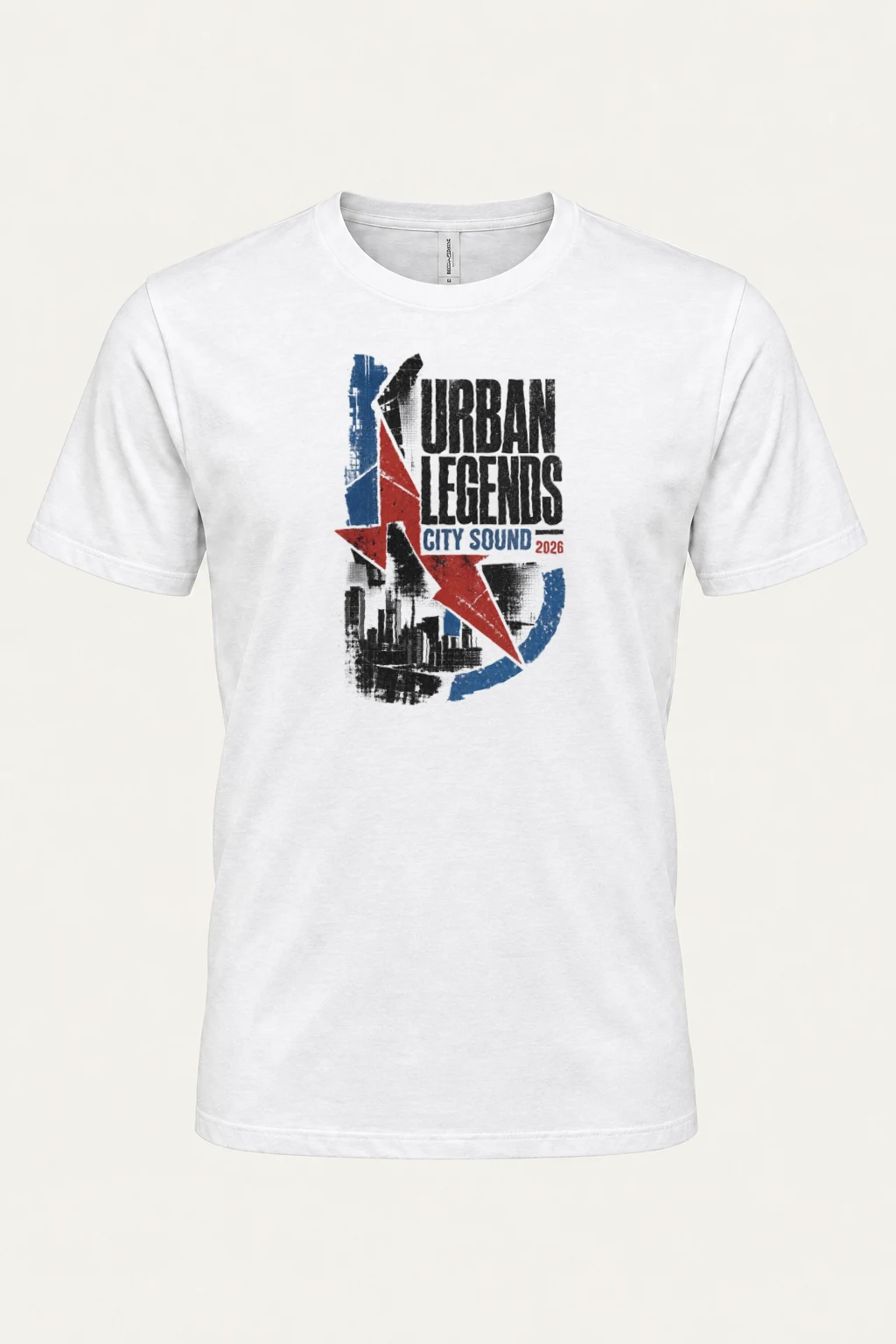 "Urban Legends City Sound" Heavyweight Unisex Crewneck T-shirt | Gildan 5000