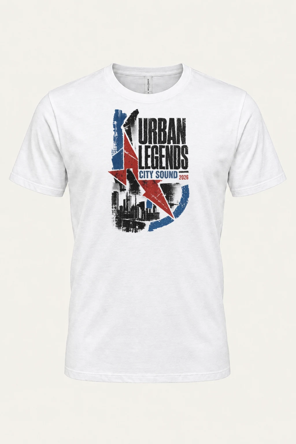 "Urban Legends City Sound" Heavyweight Unisex Crewneck T-shirt | Gildan 5000