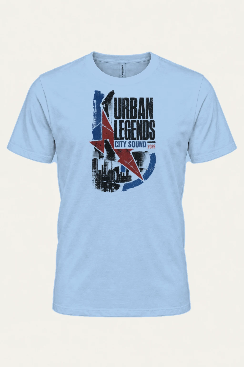 "Urban Legends City Sound" Heavyweight Unisex Crewneck T-shirt | Gildan 5000