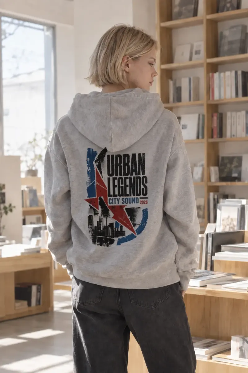 “Urban Legends” Heavy Blend Unisex Pullover Hoodie | Gildan 18500