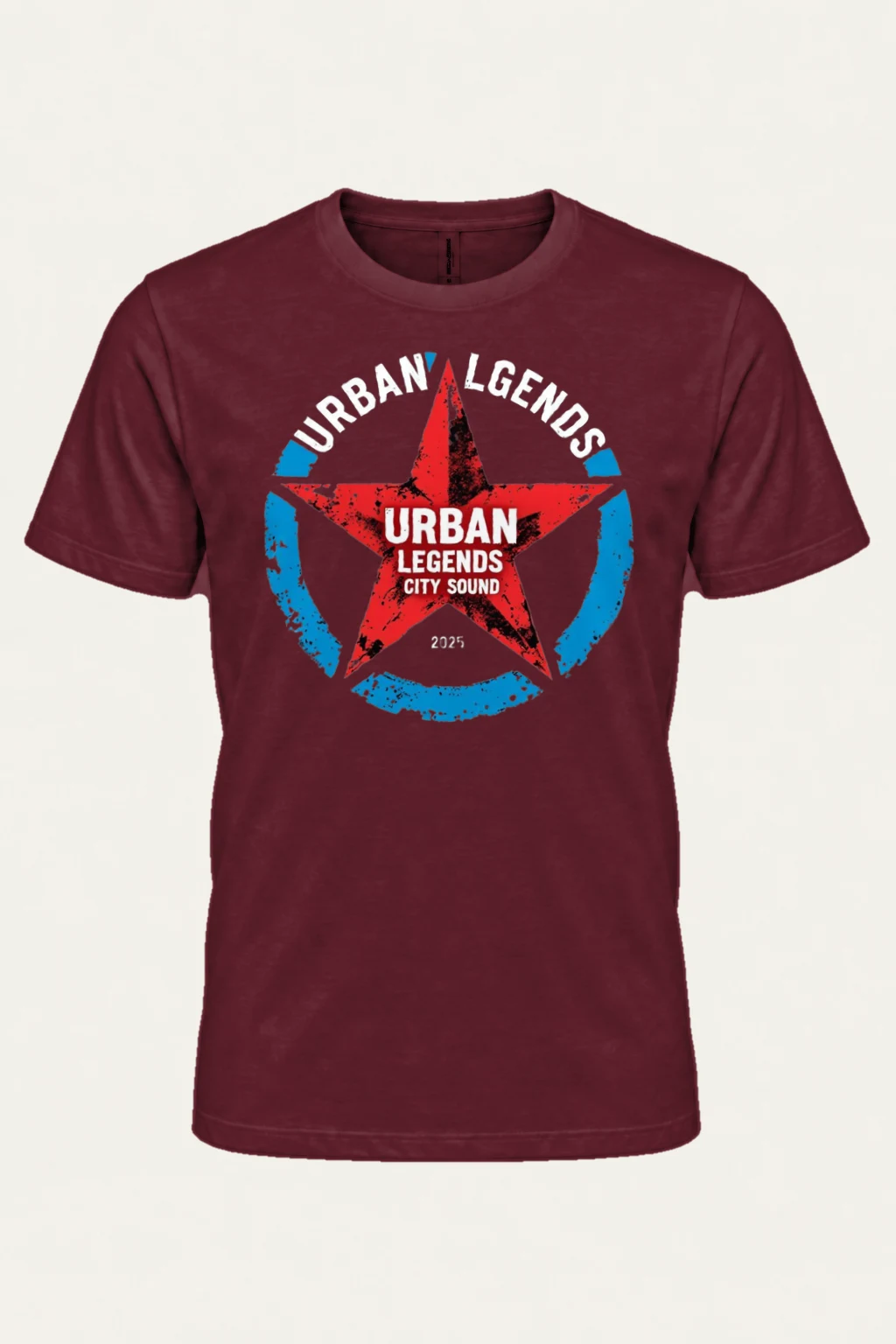"Urban Legends Star" Heavyweight Unisex Crewneck T-shirt | Gildan 5000