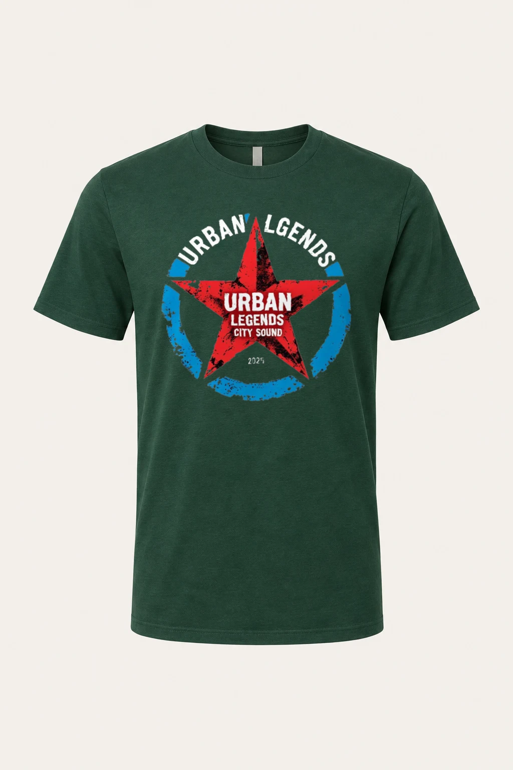 "Urban Legends Star" Heavyweight Unisex Crewneck T-shirt | Gildan 5000