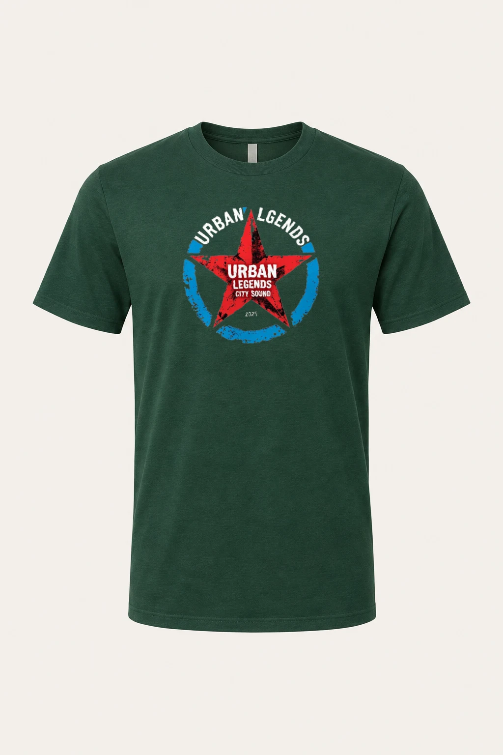 "Urban Legends Star" Heavyweight Unisex Crewneck T-shirt | Gildan 5000