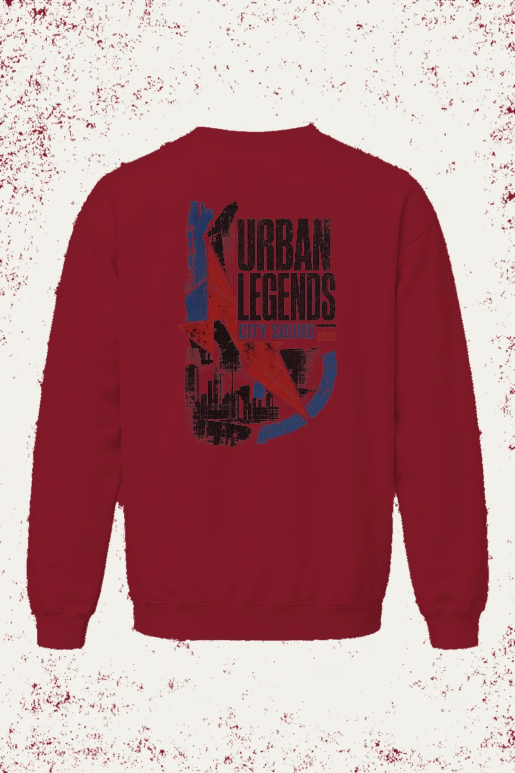 "Urban Legends" Unisex Sponge Fleece Crewneck Sweatshirt | Bella + Canvas 3901