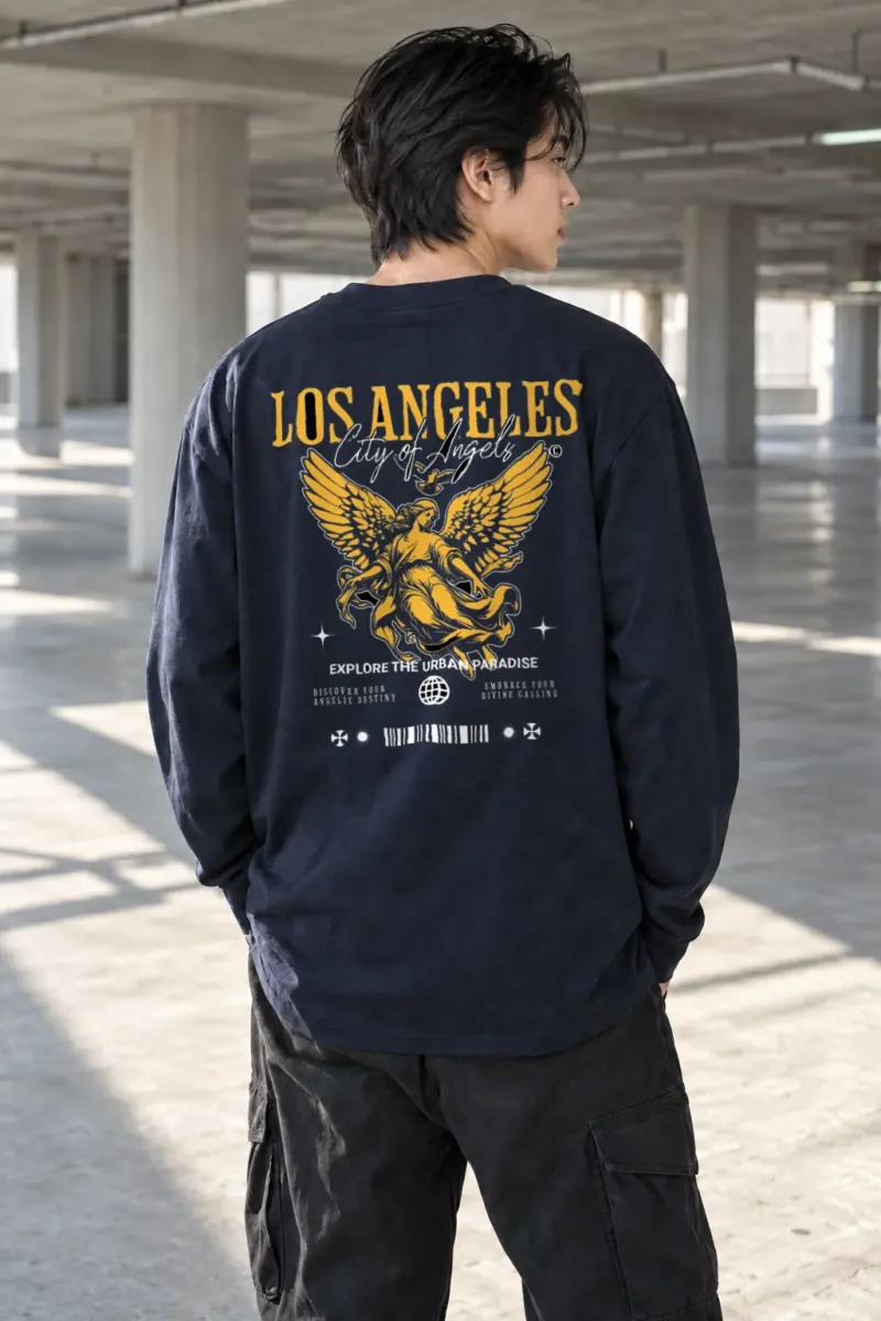 “Urban Paradise Phoenix” Unisex Longsleeve T-shirt | Gildan 2400