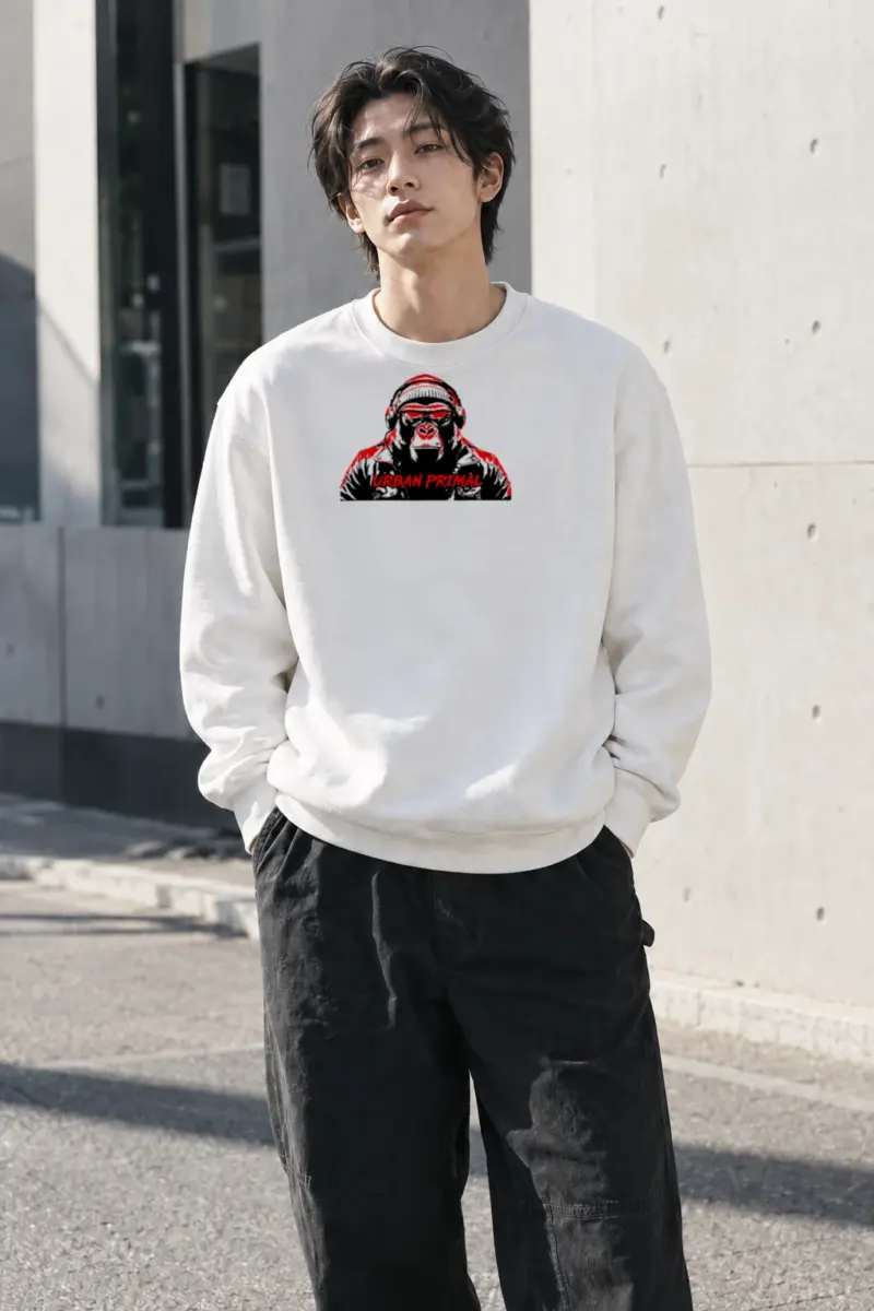 "Urban Primal" Heavy Blend Unisex Crewneck Sweatshirt | Gildan 18000