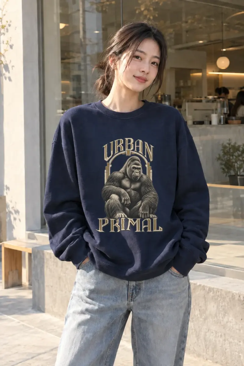 "Urban Primal" Heavy Blend Unisex Crewneck Sweatshirt | Gildan 18000