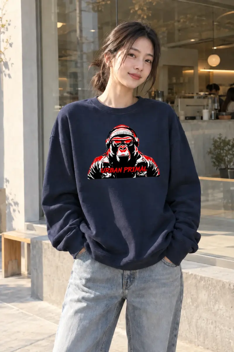 "Urban Primal" Heavy Blend Unisex Crewneck Sweatshirt | Gildan 18000