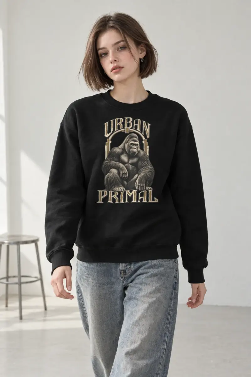 "Urban Primal" Heavy Blend Unisex Crewneck Sweatshirt