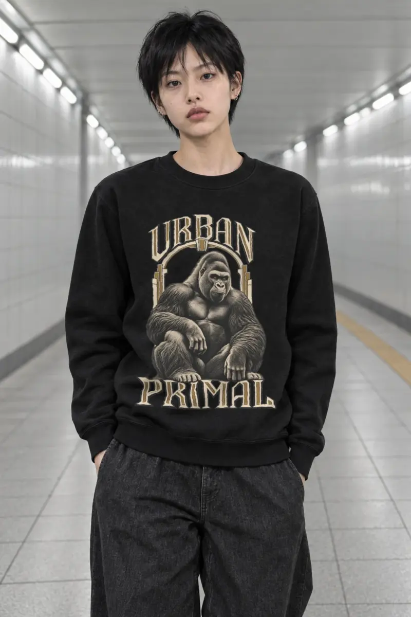 "Urban Primal" Heavy Blend Unisex Crewneck Sweatshirt