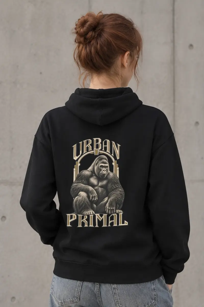 "Urban Primal" Heavy Blend Unisex Pullover Hoodie