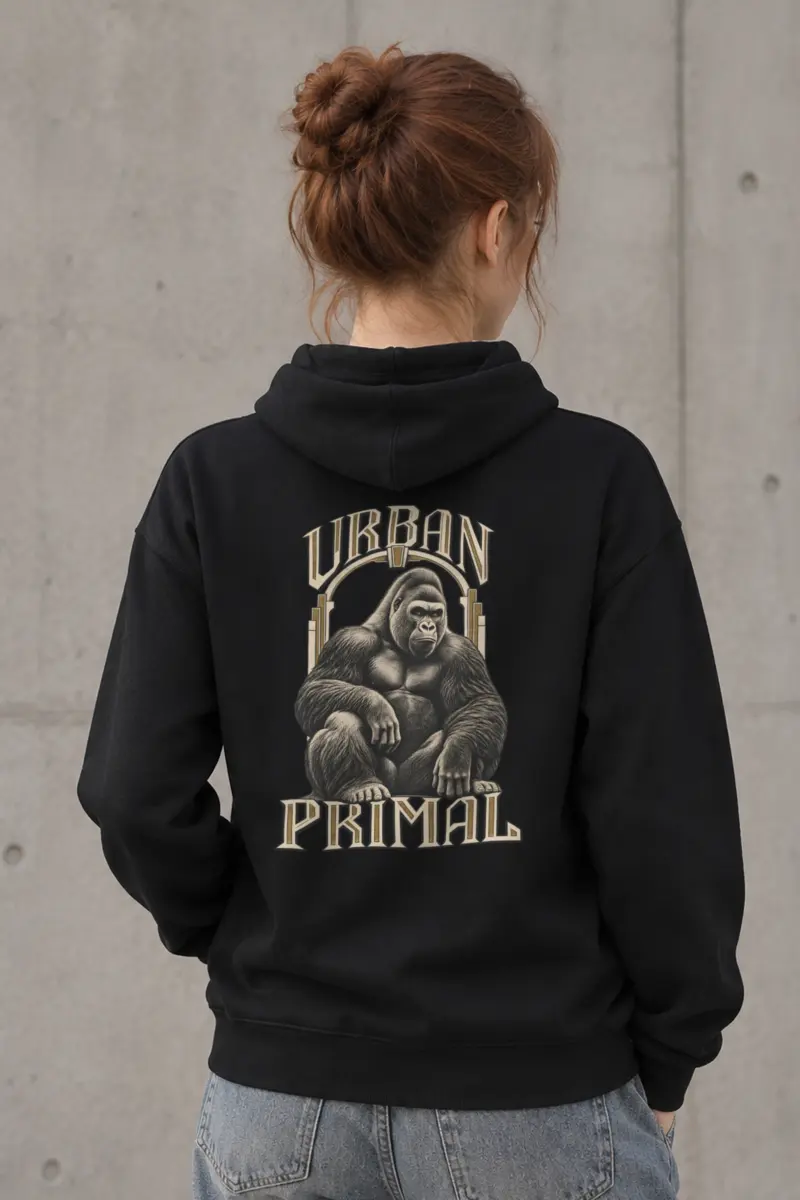 "Urban Primal" Heavy Blend Unisex Pullover Hoodie