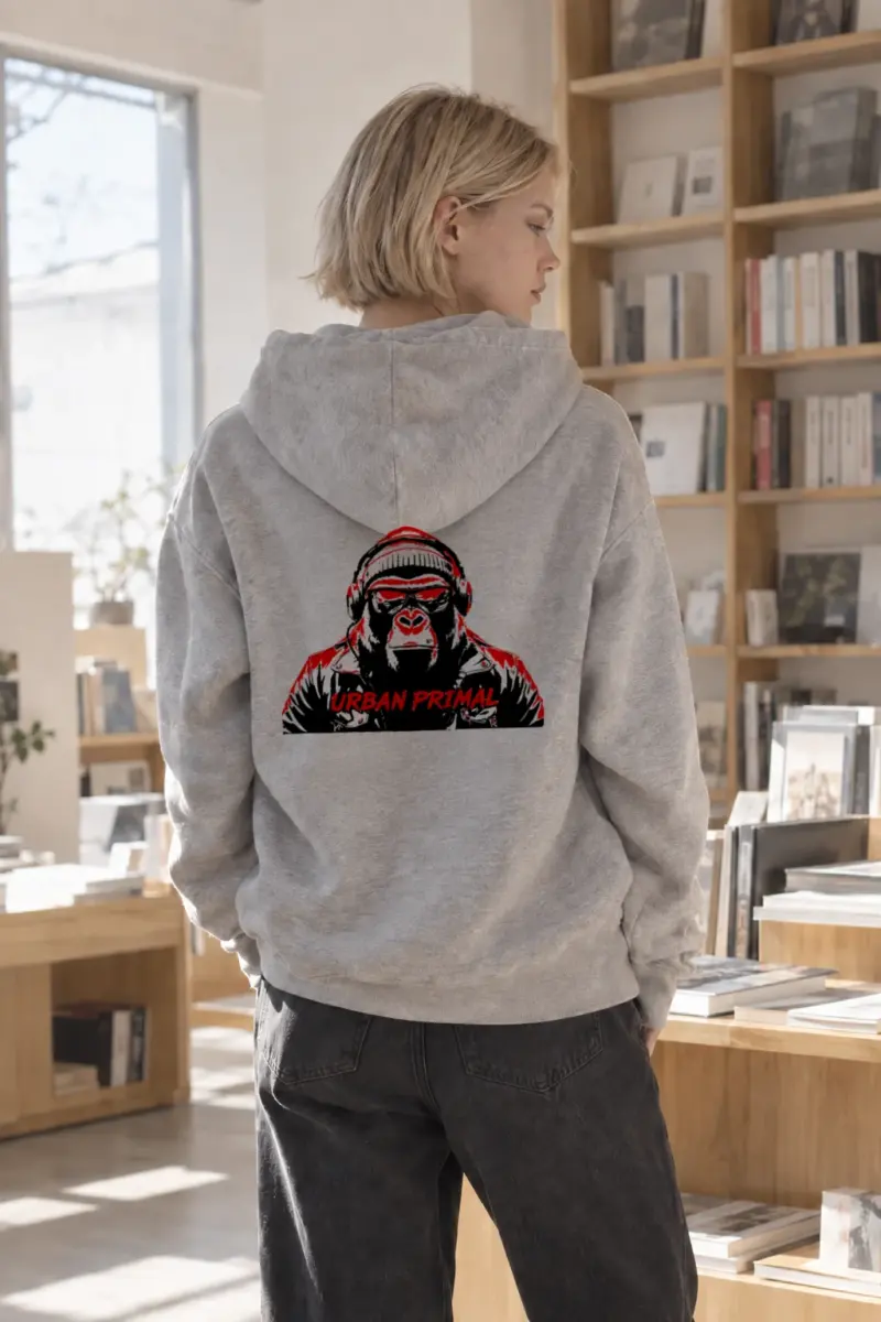 "Urban Primal" Heavy Blend Unisex Pullover Hoodie | Gildan 18500