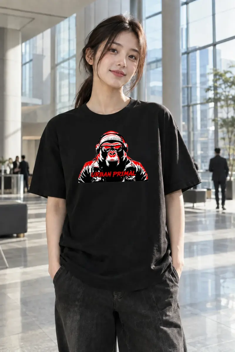 "Urban Primal" Heavyweight Unisex Crewneck T-shirt | Gildan 5000