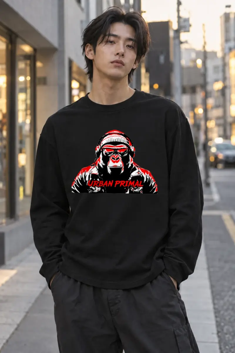 "Urban Primal" Unisex Longsleeve T-shirt | Gildan 2400