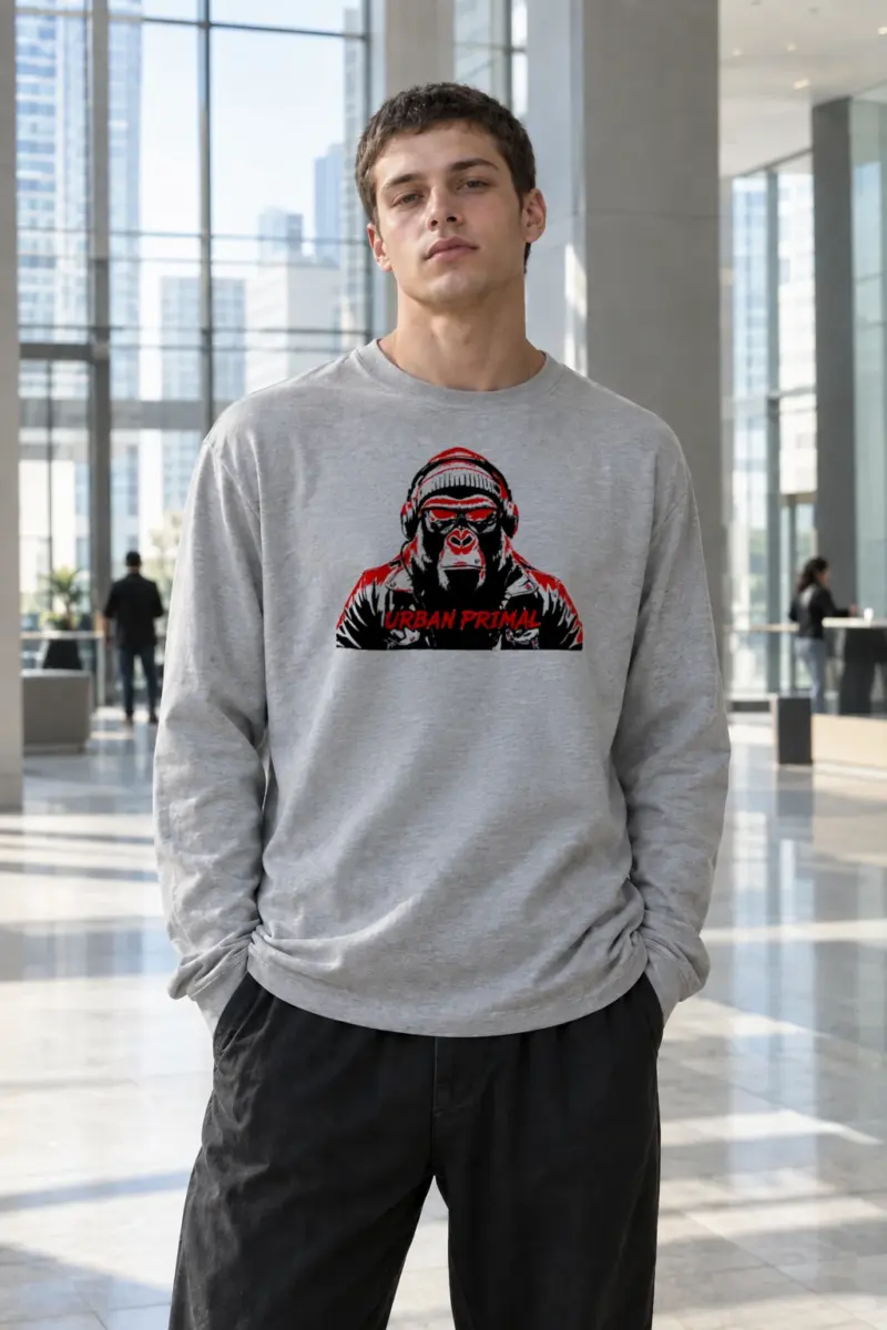 "Urban Primal" Unisex Longsleeve T-shirt | Gildan 2400