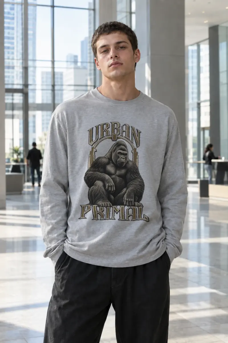 "Urban Primal" Unisex Longsleeve T-shirt | Gildan 2400