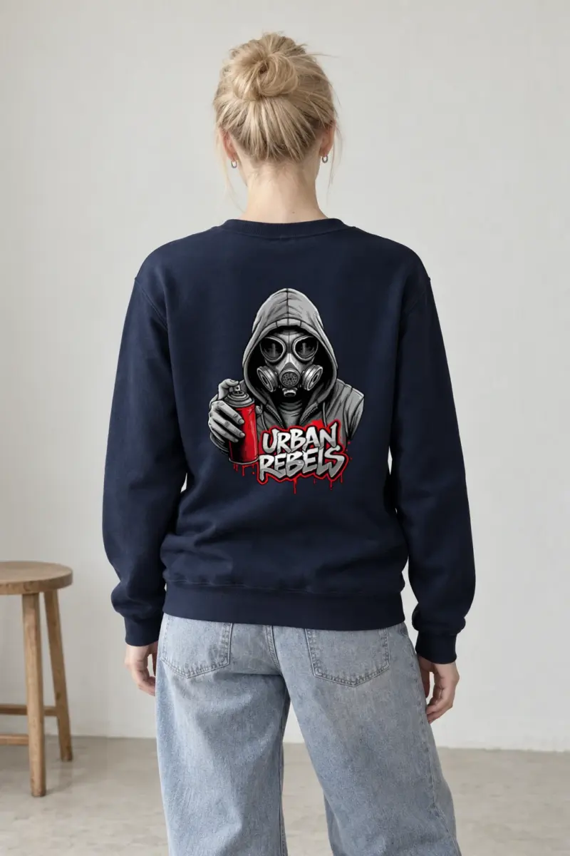 "Urban Rebels" Heavy Blend Unisex Crewneck Sweatshirt