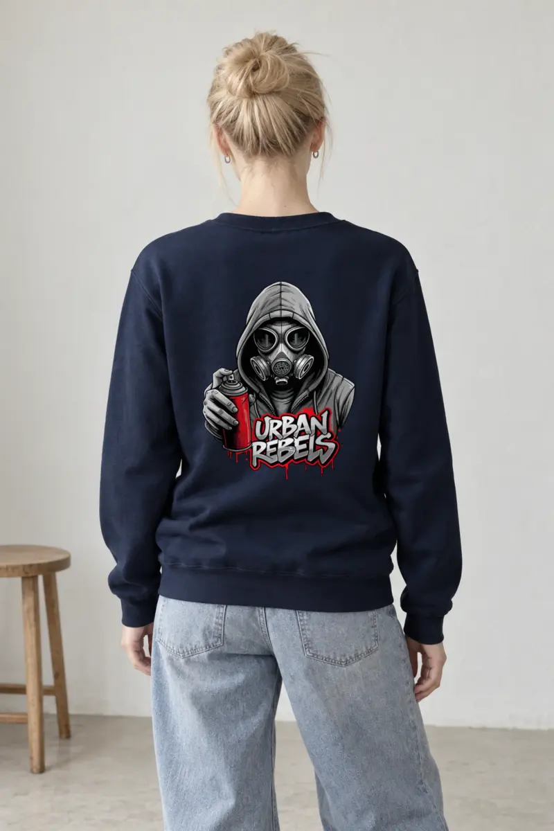 "Urban Rebels" Heavy Blend Unisex Crewneck Sweatshirt