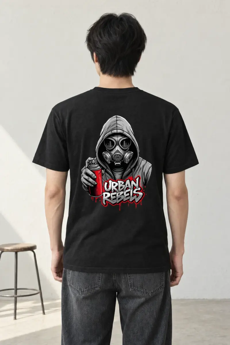 "Urban Rebels" Heavyweight Unisex Crewneck T-shirt