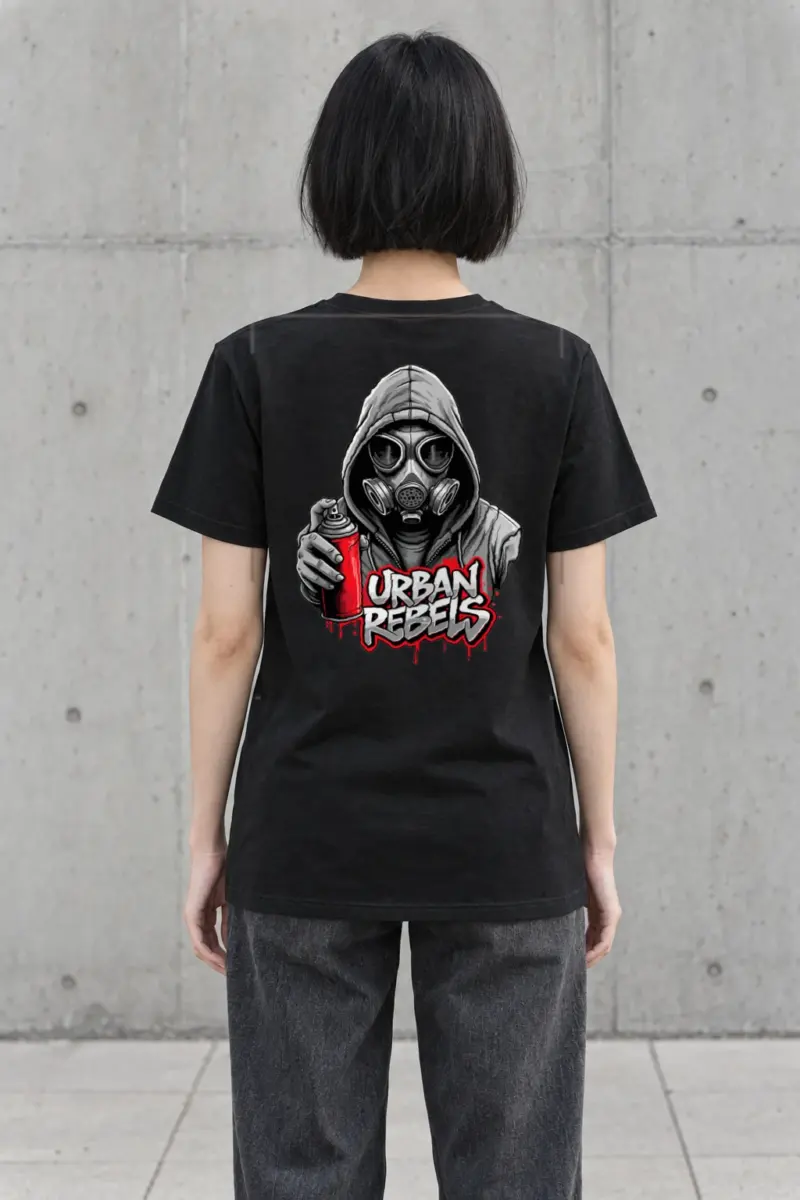 "Urban Rebels" Heavyweight Unisex Crewneck T-shirt