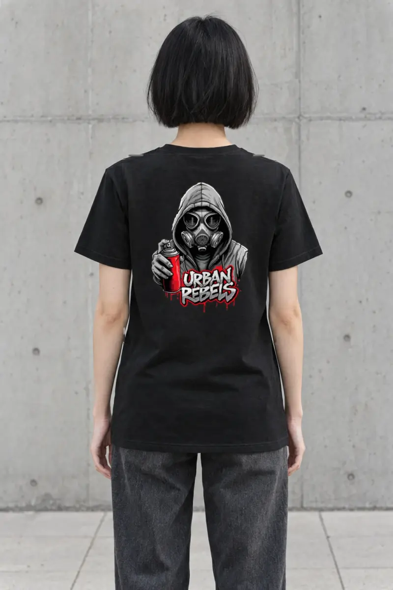 "Urban Rebels" Heavyweight Unisex Crewneck T-shirt