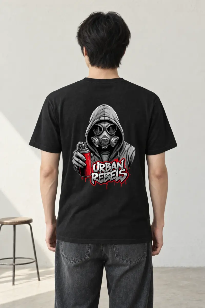 "Urban Rebels" Heavyweight Unisex Crewneck T-shirt
