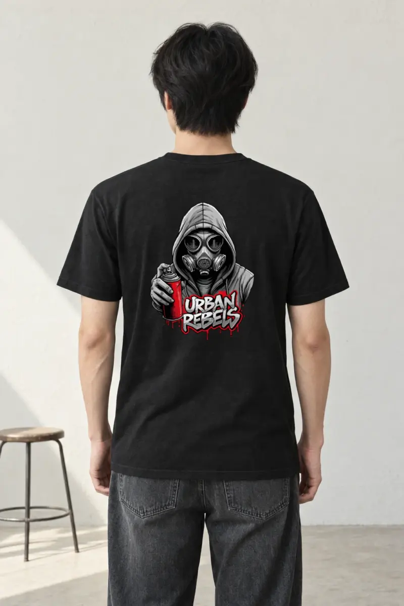 "Urban Rebels" Heavyweight Unisex Crewneck T-shirt