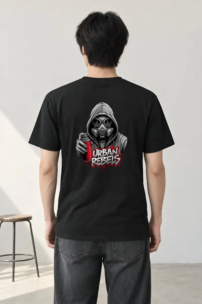 "Urban Rebels" Heavyweight Unisex Crewneck T-shirt